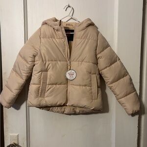 Swiss Tech Kids Tan Puffer Jacket